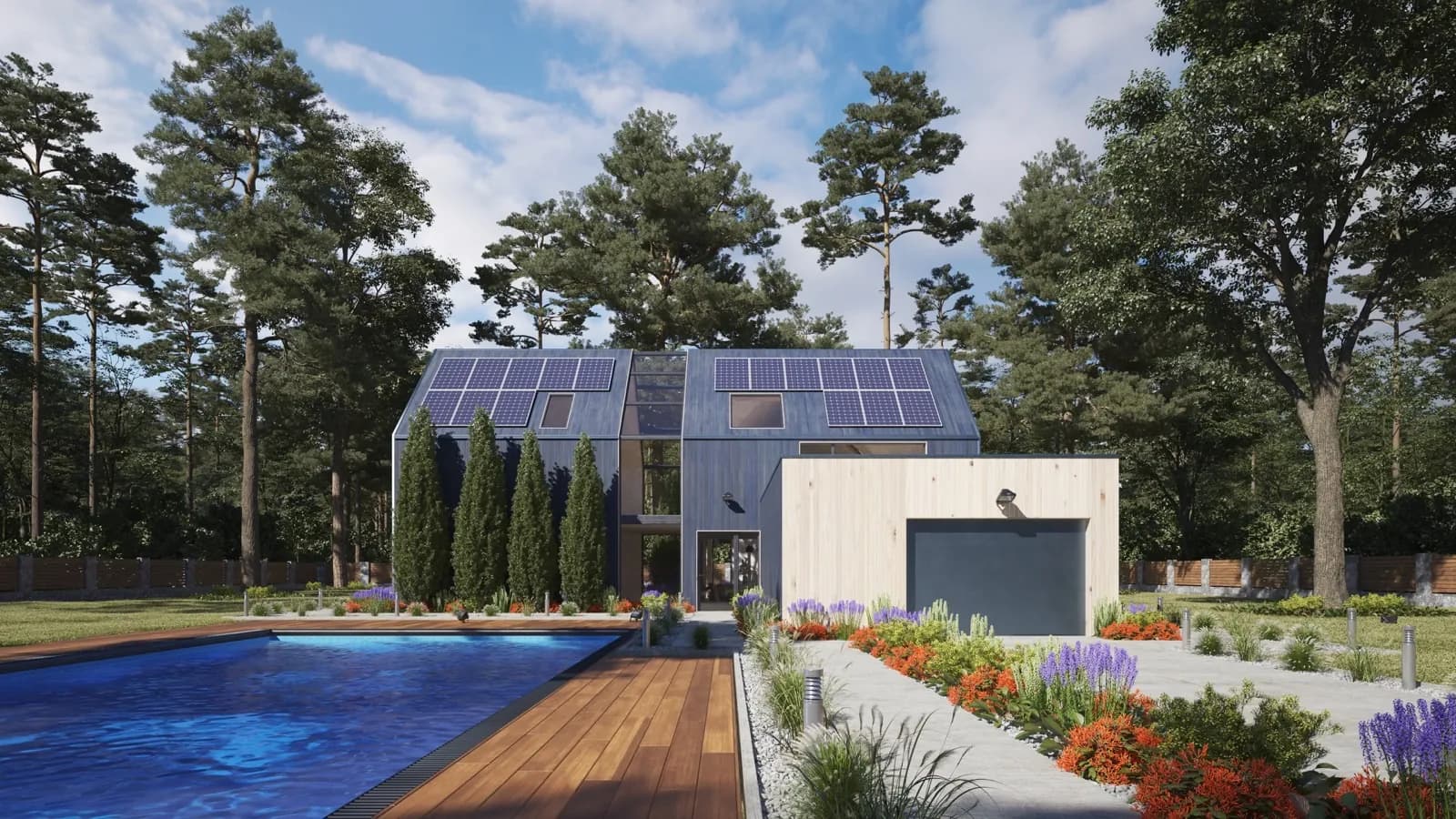 Sistem fotovoltaic rezidențial proiectat și instalat de Nectaria Solar