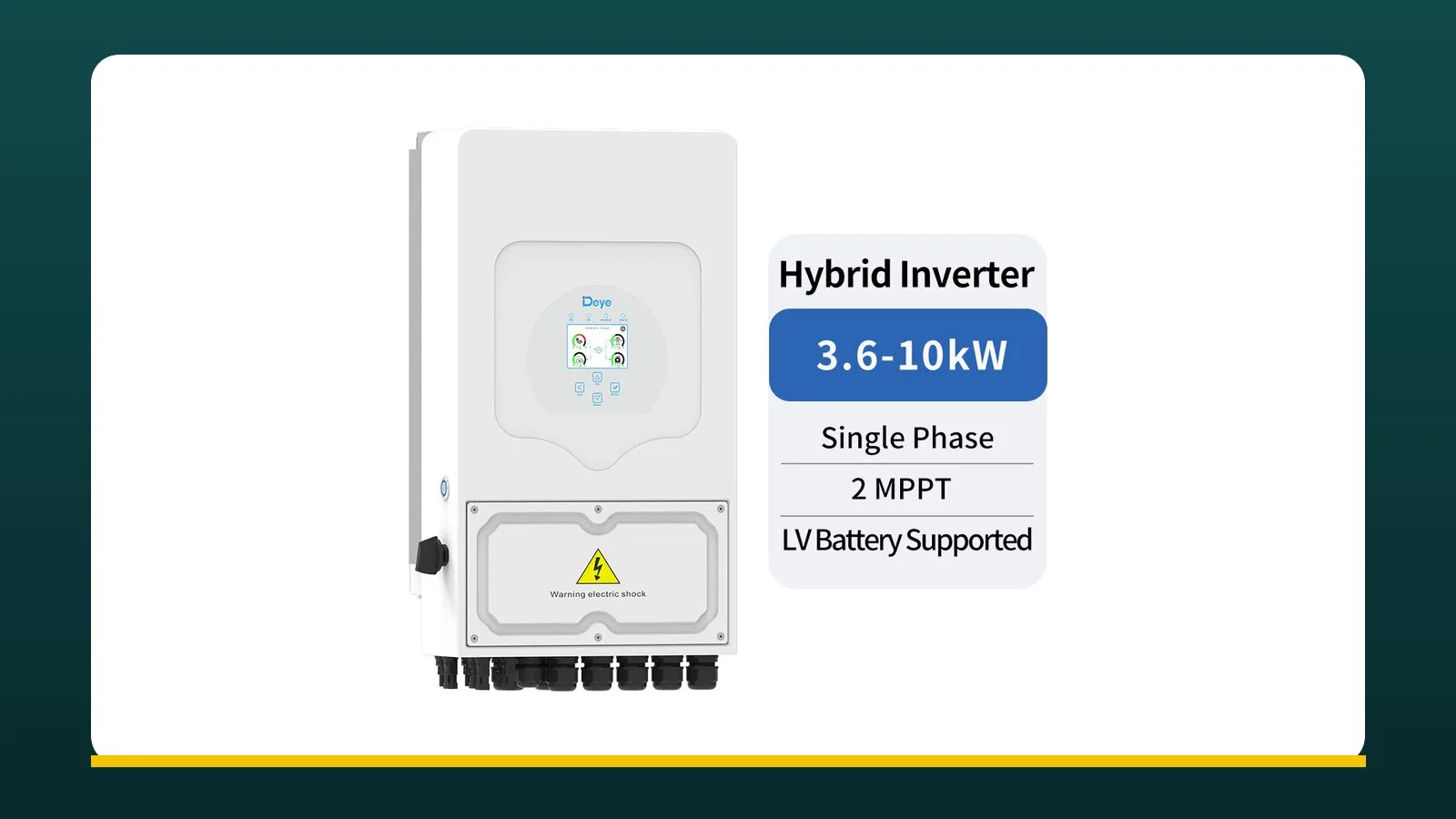 Invertor hibrid Deye monofazat