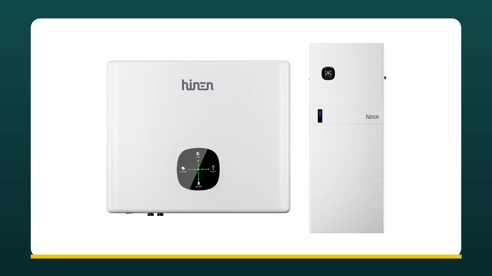 Invertor hibrid Hinen din gama clasică și sistem Hinen All-in-One